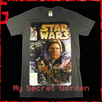 Star Wars - Empire Strikes Back Official Fitted Jersey Movie T Shirt ( Men S ) ***READY TO SHIP from Hong Kong***